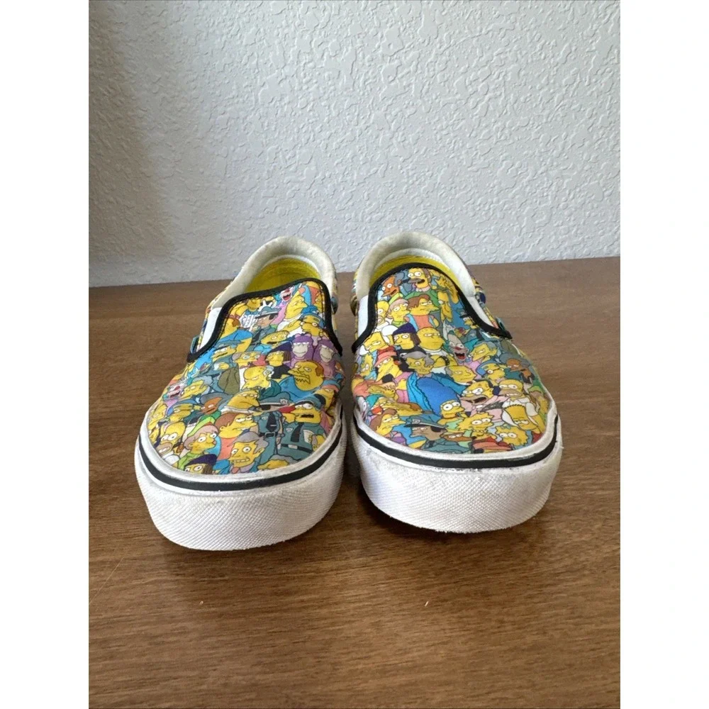 Vans X The Simpsons People Of Springfield Comfycush Slip On Men's 7.5 Women 9